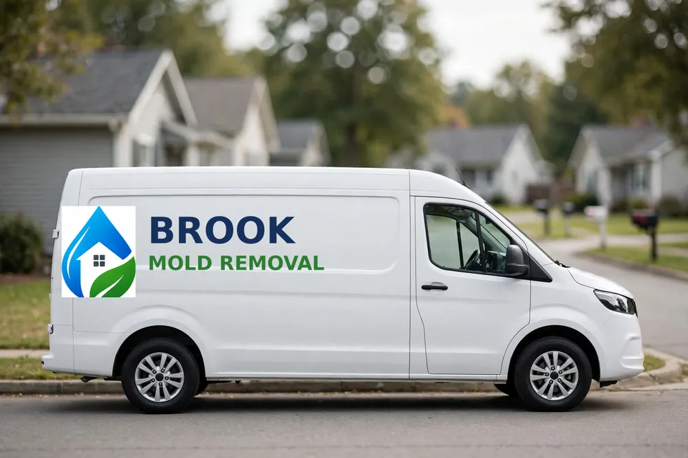Brook Mold Removal service van